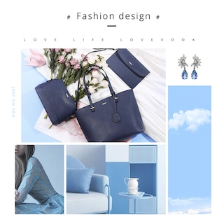 Foto 6 | Foto 6 | Set De 3 Bolsos Lovevook De Piel Sintética Para Mujer - Venta Internacional.