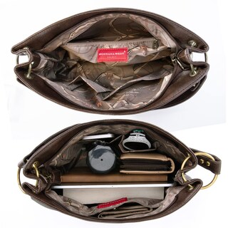 Foto 6 | Foto 6 | Bolso Hobo Montana West Mwc-047cf, Tamaño Grande, De Piel Para Mujer - Venta Internacional.