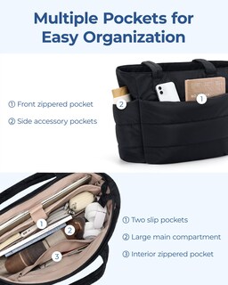 Foto 3 | Foto 3 | Bolsa Bagsmart Lightweight Puffy Para Mujer, 20 L (marrón Grisáceo) - Venta Internacional.