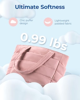 Foto 5 | Foto 5 | Bolso Bagsmart Lightweight Puffy Para Mujer, 20 L, Rosa Oscuro - Venta Internacional.