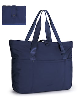 Foto 1 | Foto 1 | Bolsa Bagsmart Para Mujer Plegable Con Cremallera, 20 L, Azul Marino - Venta Internacional.