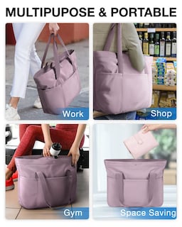 Foto 7 | Foto 7 | Bolsa Bagsmart Para Mujer Plegable Con Cremallera, Capacidad De 20 Litros - Venta Internacional.