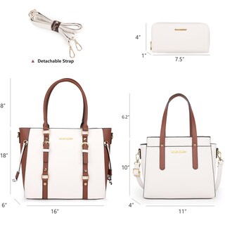 Foto 5 | Foto 5 | Set de Bolsa Montana West de Piel para Mujer 3 Piezas - Venta Internacional