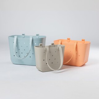 Foto 7 | Foto 7 | Bolsa De Playa Simple Modern Getaway De Terciopelo Rosa Impermeable - Venta Internacional.