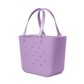 Foto 2 | Foto 2 | Bolsa De Playa Simple Y Moderna De Goma Impermeable Purple Breeze - Venta Internacional.