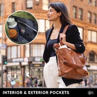 Foto 6 | Foto 6 | Bolso Simple, Moderno, Pequeño, De Piel Sintética Negra Para Botella De 40 Oz - Venta Internacional.