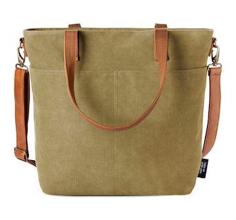 Foto 2 | Foto 2 | Bolsa Sencilla, Moderna, Mediana, De Lona Verde Oliva Para Botellas De Agua - Venta Internacional.