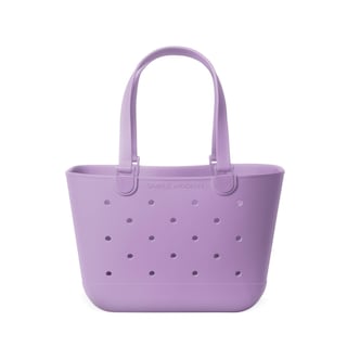 Foto 1 | Foto 1 | Bolsa De Playa Simple Y Moderna De Goma Impermeable Purple Breeze - Venta Internacional.
