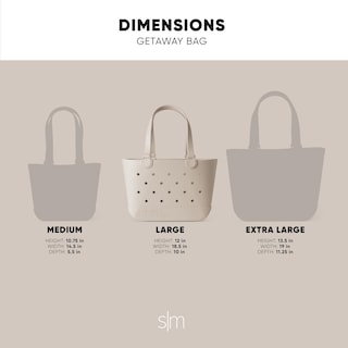 Foto 3 | Foto 3 | Bolsa De Playa Simple Modern Getaway Collection Nantucket Tides - Venta Internacional.