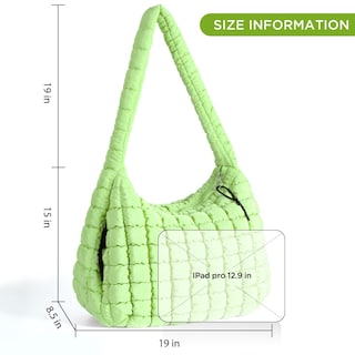 Foto 6 | Foto 6 | Bolso Acolchado Babysun Puff De Nailon Para Mujer, Tamaño Grande - Venta Internacional.