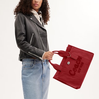 Foto 5 | Foto 5 | Bolso Coach Cargo Lh/1941 Rojo - Venta Internacional.
