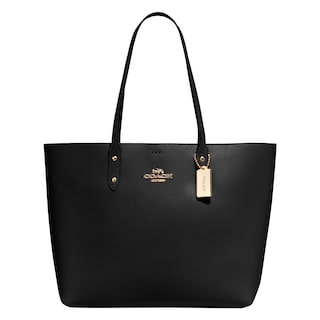 Foto 1 | Foto 1 | Bolso Coach Town De Piel Granulada Pulida Negra - Venta Internacional.