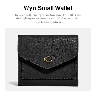 Foto 2 | Foto 2 | Cartera Coach De Piel Granulada Cruzada Wyn Small Li/black - Venta Internacional.