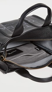 Foto 6 | Foto 6 | Bolso Marc Jacobs The Leather Small Black Para Mujer - Venta Internacional.