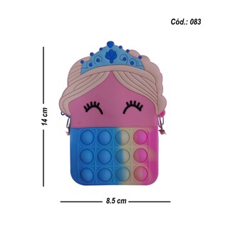 Foto 2 | Foto 2 | Bolsa Tipo Cartera Antistress Toy Pop It Para Niños, 14 X 8,5 Cm - Venta Internacional.