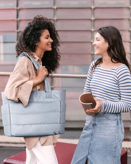 Foto 2 | Foto 2 | Bolso Bagsmart Lightweight Puffy Para Mujer, 20 L, Gris Oscuro - Venta Internacional.