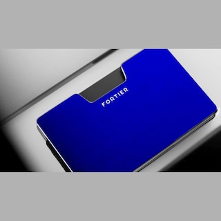 Foto 3 | Foto 3 | Tarjeteros Fortier Blue Navy Color Azul Protección Rfid