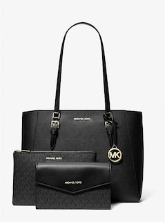 Foto 4 | Foto 4 | Bolso De Mano Michael Kors Charlotte, Tamaño Grande, 3 En 1, Con El Logotipo Exclusivo - Venta Internacional.