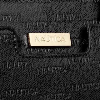 Foto 3 | Foto 3 | Bolso Nautica Sandy Jr. Bolso Top Handel De Cuero Vegano Negro - Venta Internacional.
