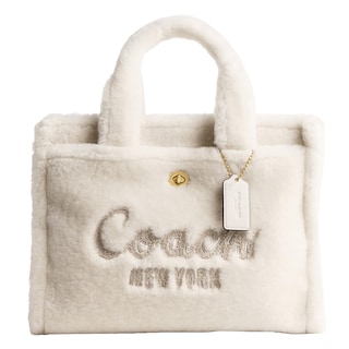 Foto 1 | Foto 1 | Bolso De Mano Coach Cargo B4/chalk Para Mujer De Lona Y Piel De Oveja - Venta Internacional.