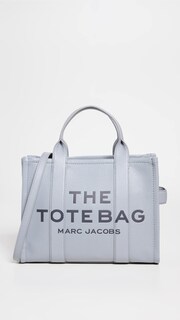 Foto 2 | Foto 2 | Bolso Marc Jacobs The Leather Medium Wolf Grey - Venta Internacional.