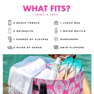 Foto 5 | Foto 5 | Bolsa De Mano Scout, Grande, Con La Parte Superior Abierta, Impermeable, Para Playa Y Piscina - Venta Internacional.