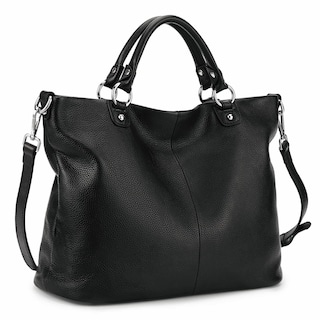 Foto 1 | Foto 1 | Bolso De Mano Kattee Con Parte Superior De Piel Suave Para Mujer - Venta Internacional.