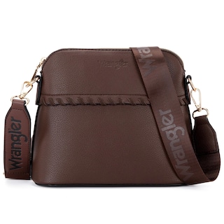Foto 6 | Foto 6 | Bolso De Mano Wrangler Wg3-8321cf Café Con Correa Cruzada - Venta Internacional.