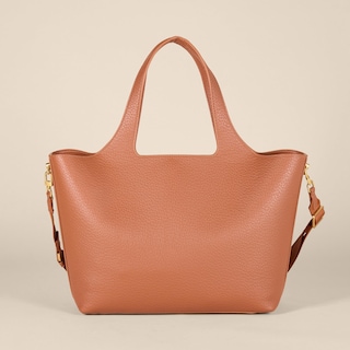 Foto 2 | Foto 2 | Bolso De Mano Amazon Essentials De Piel Sintética De Color Canela Suave Para Mujer - Venta Internacional.