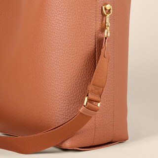 Foto 3 | Foto 3 | Bolso De Mano Amazon Essentials De Piel Sintética De Color Canela Suave Para Mujer - Venta Internacional.