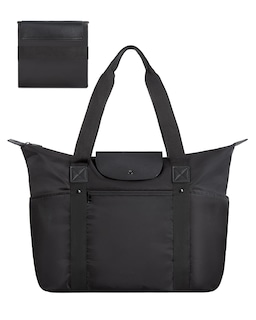 Foto 1 | Foto 1 | Bolsa De Mano Bagsmart, Plegable, Con Compartimentos Y Cierre, Color Negro - Venta Internacional.