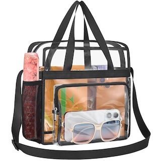 Foto 1 | Foto 1 | Bolsa Transparente Busuw Para Eventos En Estadios, 30 X 30 X 15 Cm (negra) - Venta Internacional.
