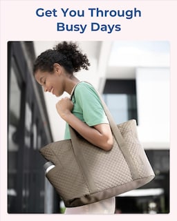 Foto 2 | Foto 2 | Bolsa Bagsmart Grande Para Mujer, Viajes, Gimnasio, Trabajo, Marrón Grisáceo - Venta Internacional.