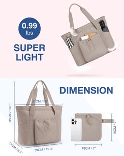 Foto 3 | Foto 3 | Bolsa De Mano Bagsmart Para Mujer Plegable Con Bolsa De Almacenamiento Para Viajes Y Trabajo - Venta Internacional.