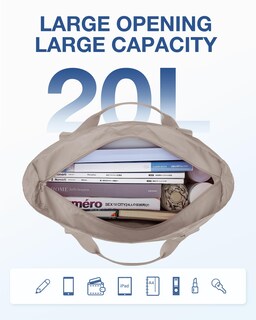 Foto 5 | Foto 5 | Bolsa De Mano Bagsmart Para Mujer Plegable Con Bolsa De Almacenamiento Para Viajes Y Trabajo - Venta Internacional.