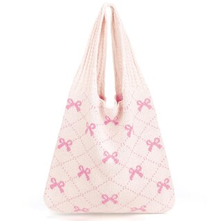 Foto 1 | Foto 1 | Bolso De Mano Kpx, Tejido De Malla De Playa, Tamaño Grande, Para Mujer, Rosa - Venta Internacional.