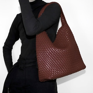 Foto 4 | Foto 4 | Bolso Geelyda 2025 Tejido Para Mujer Con Bolso De Mano Color Café - Venta Internacional.