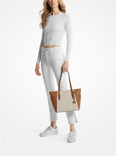 Foto 3 | Foto 3 | Bolso Michael Kors Charlotte Large De Piel Saffiano - Venta Internacional.