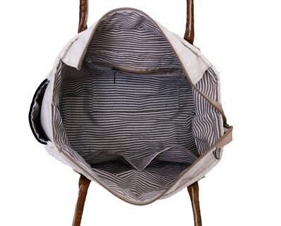 Foto 7 | Foto 7 | Bolso Hobo Creative Leather Art Sel De Mer, Lona Para Mujer - Venta Internacional.