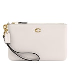 Wristlet Coach Small B4/piel Granulada Pulida A La Tiza - Venta Internacional.