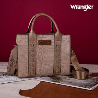 Foto 3 | Foto 3 | Bolso De Mano Montana West Wrangler Con Estampado De Cocodrilo Para Mujer - Venta Internacional.