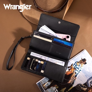 Foto 2 | Foto 2 | Cartera Montana West X Wrangler Tooling Para Mujer, Piel Vegana, Color Negro - Venta Internacional.