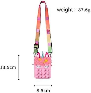 Foto 2 | Foto 2 | Monederos Pop Unicorn, 2 Paquetes Para Niñas, Juguetes A La Moda - Venta Internacional.