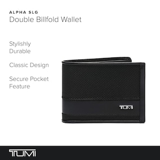 Foto 2 | Foto 2 | Cartera Tumi Alpha De Nailon Balístico Con Doble Pliegue, Color Negro - Venta Internacional.