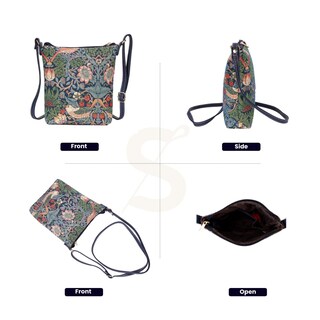Foto 4 | Foto 4 | Bandolera Signare Tapestry Small Para Mujer, Diseño Azul - Venta Internacional.