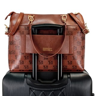 Foto 2 | Foto 2 | Bolso Badgley Mischka Madalyn De Piel Vegana Para Viaje, Color Canela - Venta Internacional.