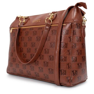Foto 7 | Foto 7 | Bolso Badgley Mischka Madalyn De Piel Vegana Para Viaje, Color Canela - Venta Internacional.