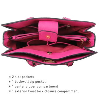 Foto 5 | Foto 5 | Bolso De Trabajo Dasein Para Mujer Con Conjunto De Bolso De Mano - Venta Internacional.