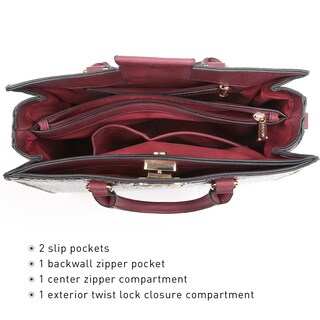 Foto 5 | Foto 5 | Bolso De Trabajo Dasein Para Mujer Con Conjunto De Bolso De Mano - Venta Internacional.