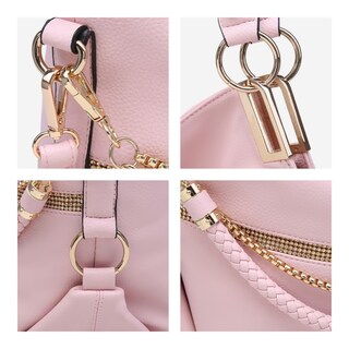 Foto 6 | Foto 6 | Bolso Dasein Monederos Para Mujer De Piel Vegana Con Strass - Venta Internacional.